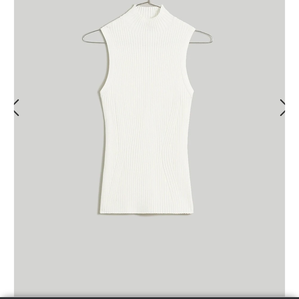 NWT Madewell The Signature Knit Mockneck
Sweater Tank Size Xs - Picture 3 of 4
